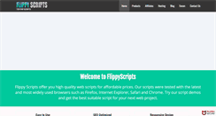 Desktop Screenshot of flippyscripts.com